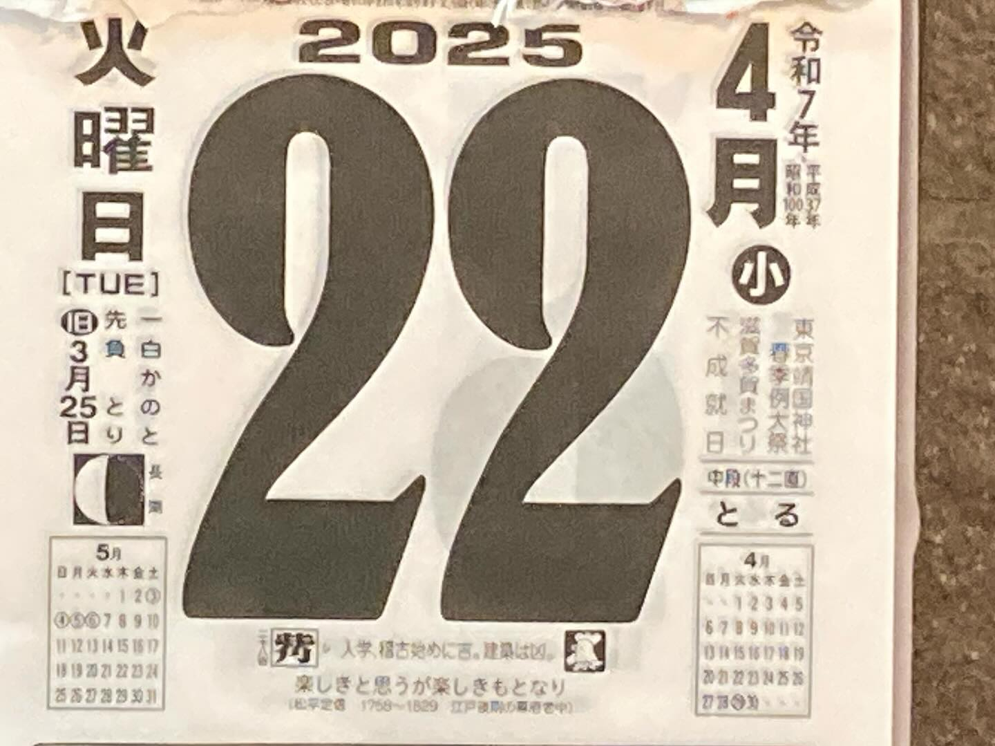 本日のおすすめ