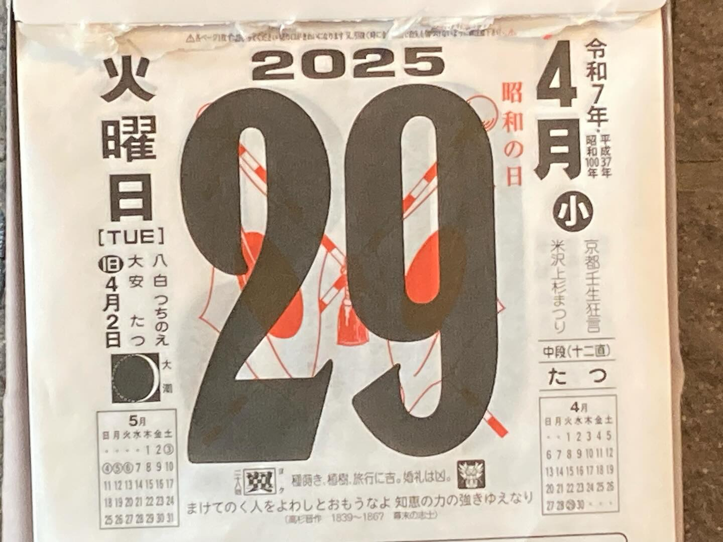 本日のおすすめ