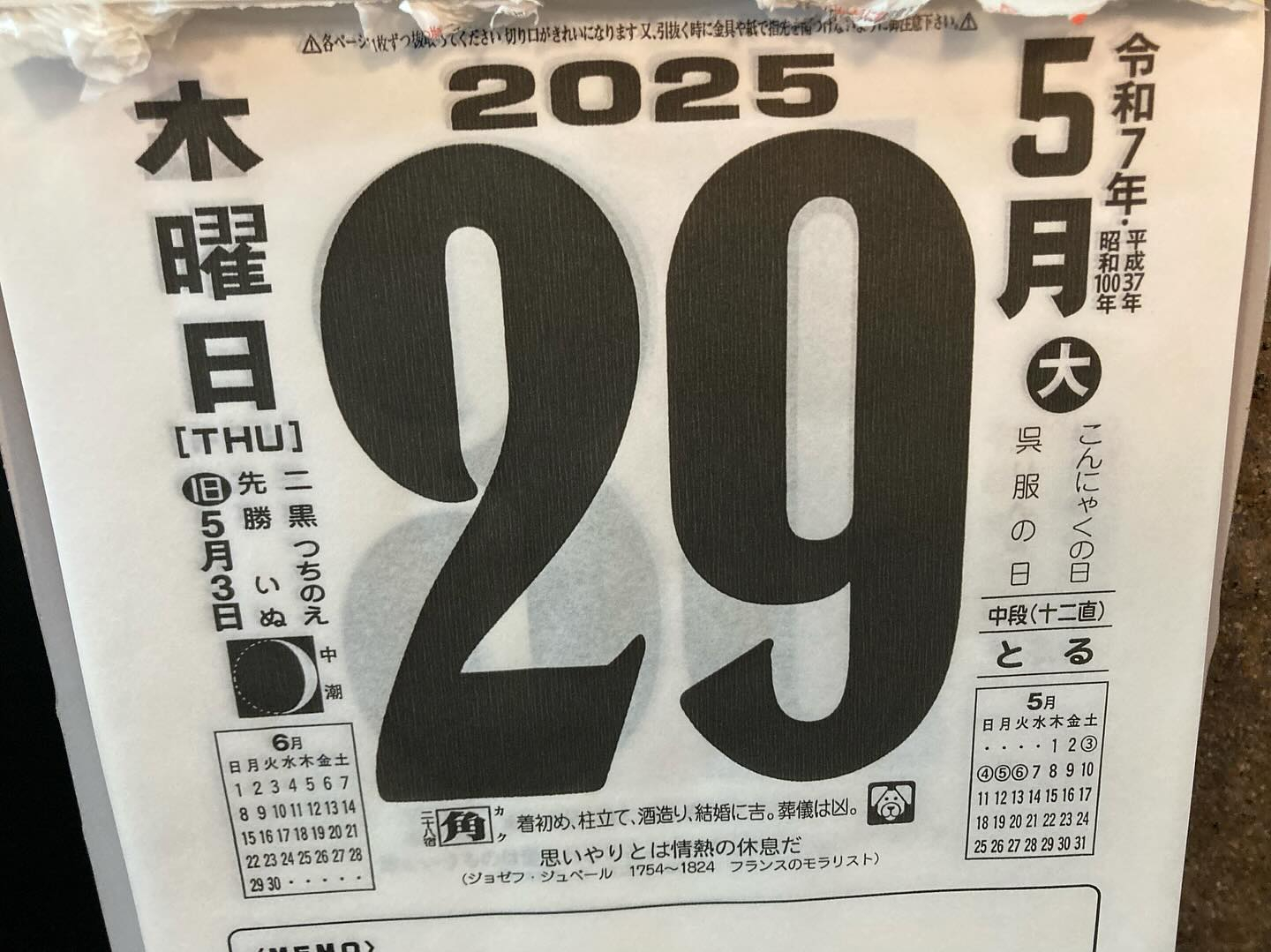 本日のおすすめ