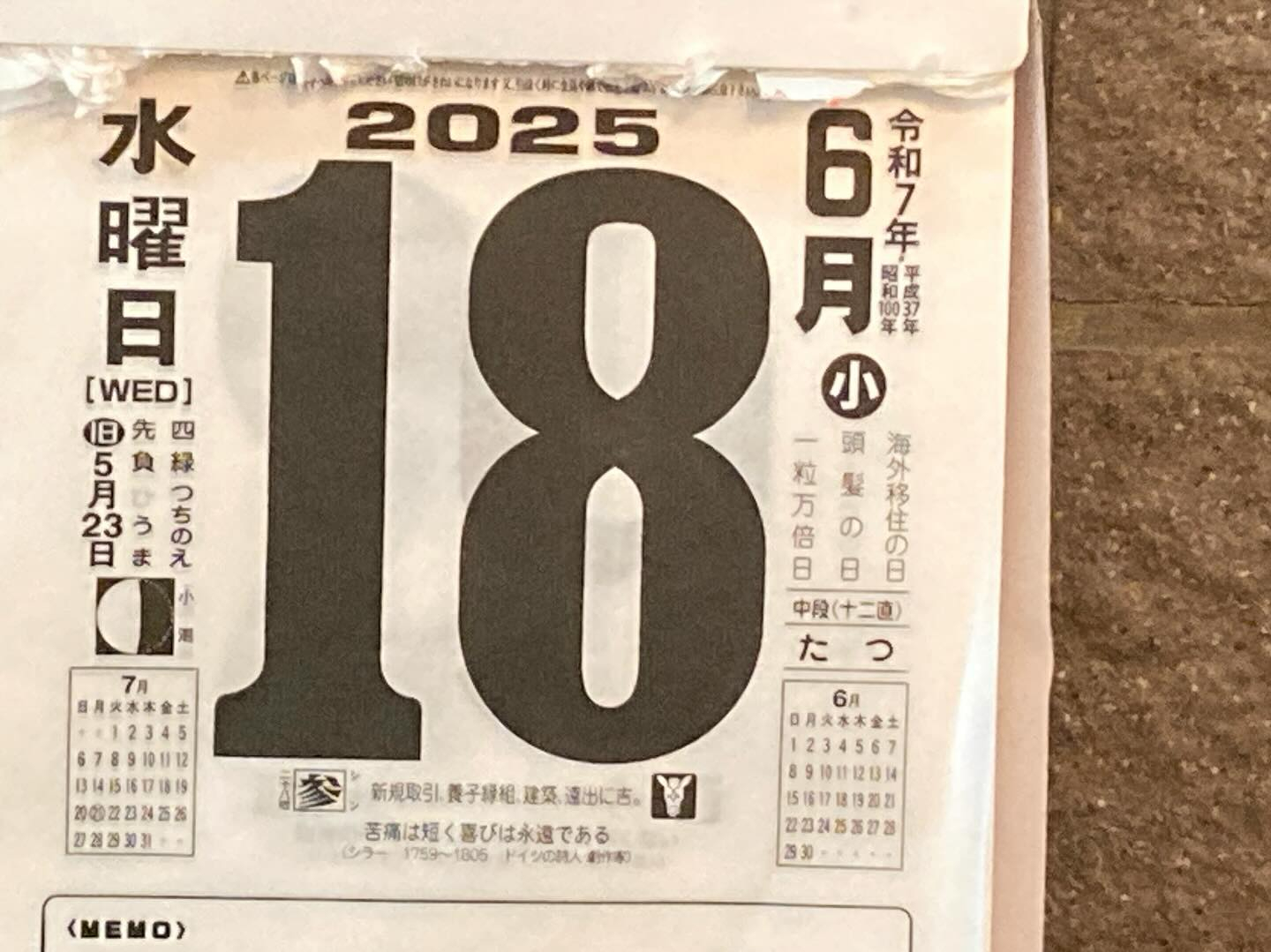 本日のおすすめ