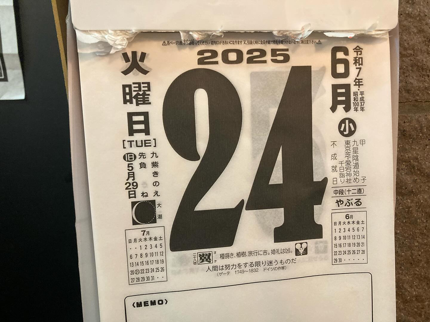 本日のおすすめ