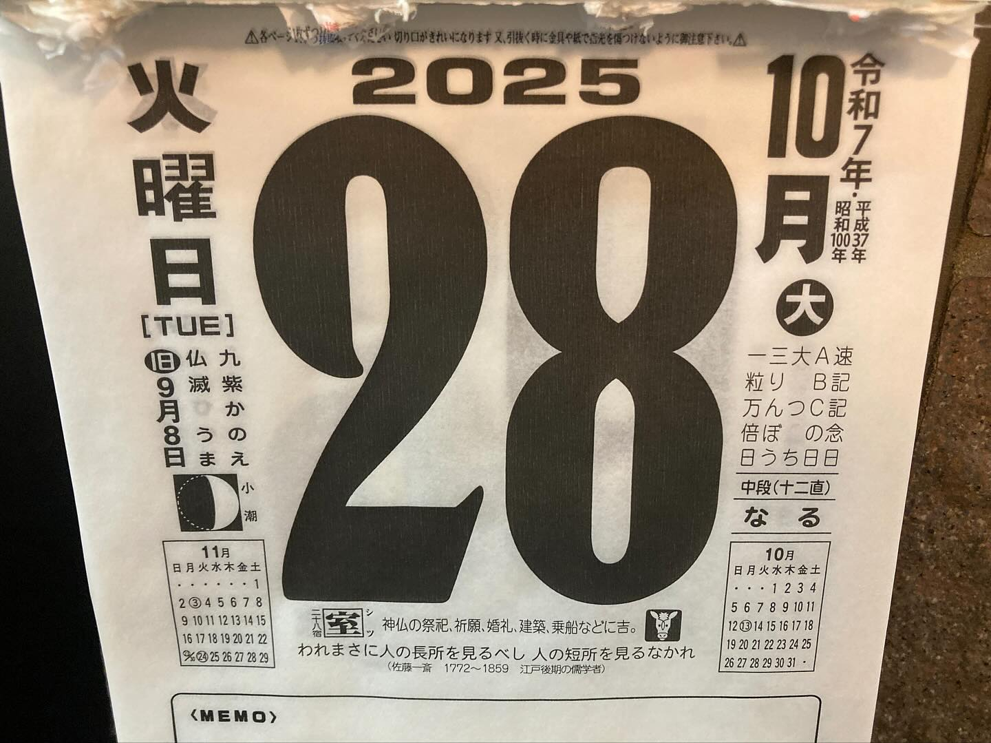 本日のおすすめ