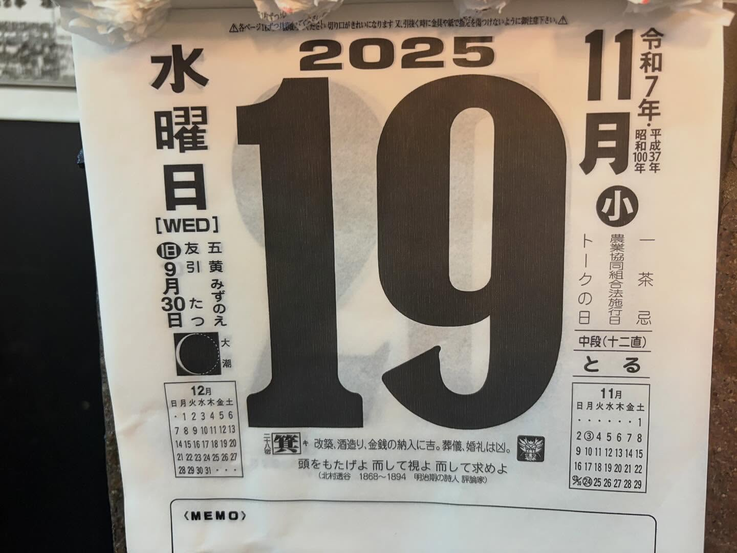 本日のおすすめ