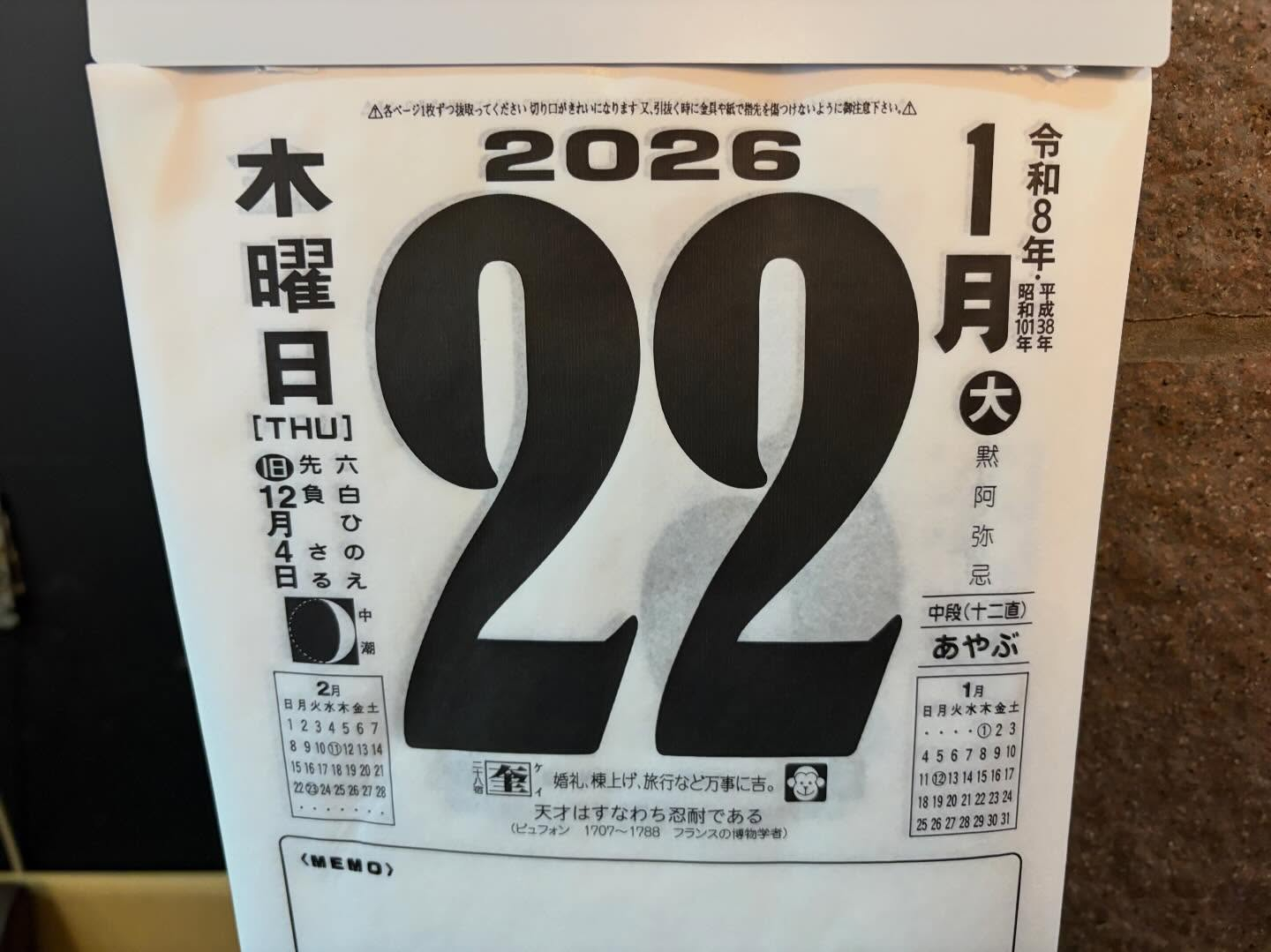 本日のおすすめ