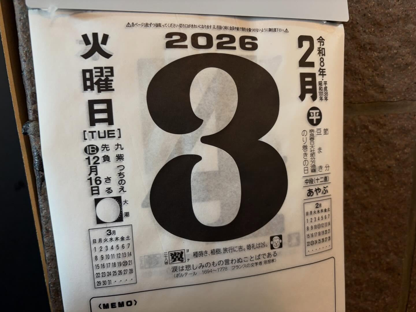 本日のおすすめ