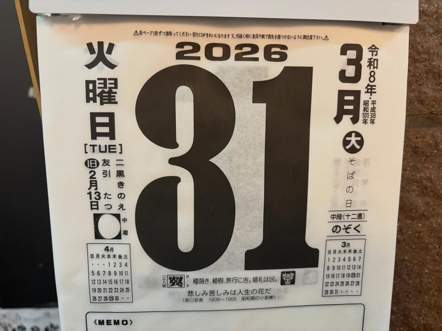 本日のおすすめ