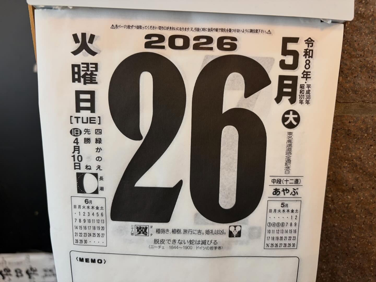 本日のおすすめ