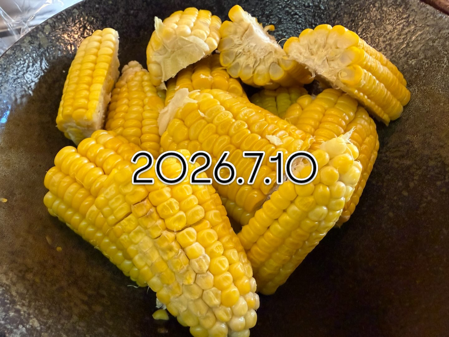 とうもろこし🌽が食べたくて、、